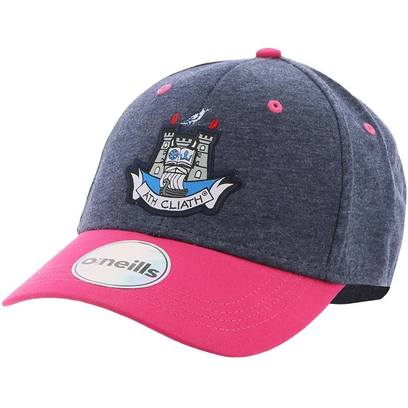 Dublin GAA Griffin Baseball Cap Marine / Pink - Image 2