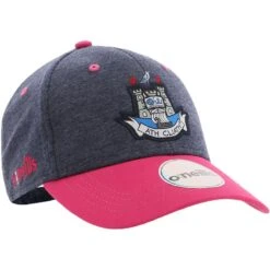 Dublin GAA Griffin Baseball Cap Marine / Pink