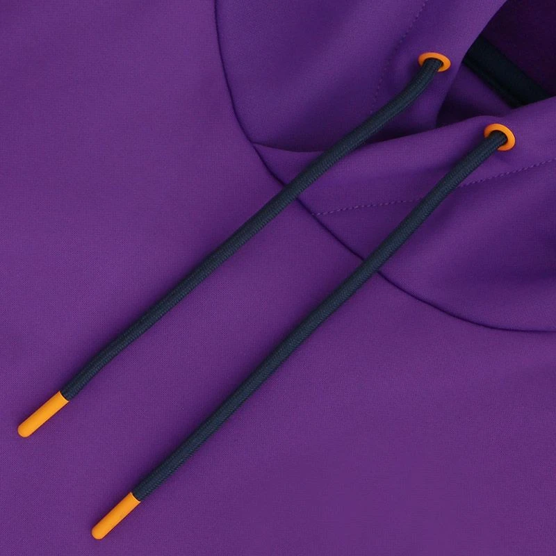 Wexford GAA Men's Harlem Technical Fleece Overhead Hoodie Purple / Marine / Amber - Image 6