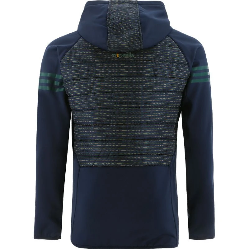 Kerry GAA Men's Harlem Light Weight Padded Jacket Marine / Bottle / Amber - Image 2