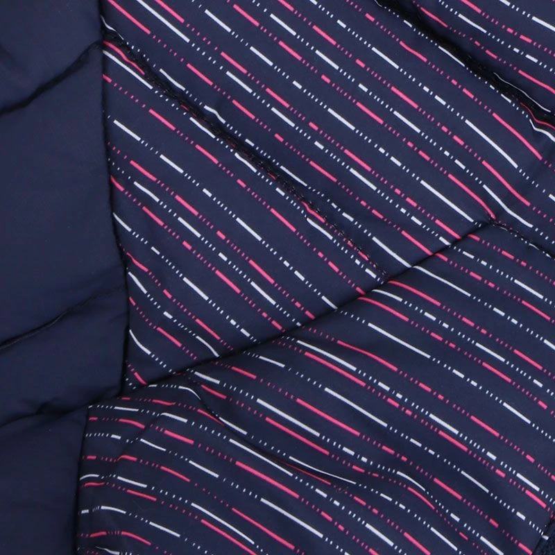 Cork GAA Women's Harlem Hooded Padded Gilet Marine / Pink - Image 4