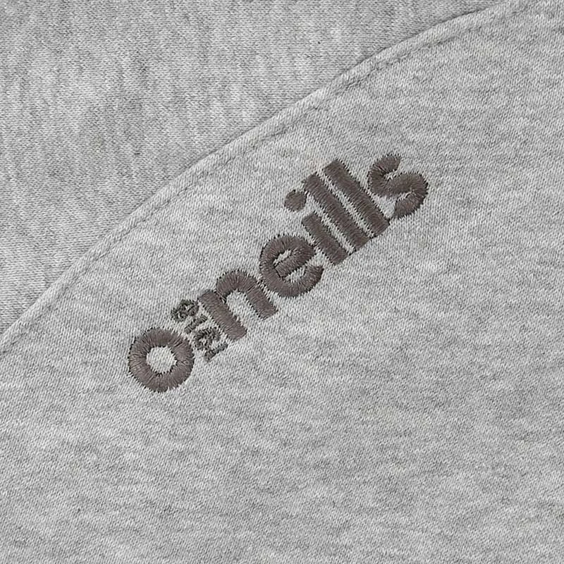 Men's Henry Fleece Full Zip Hoodie Grey - Image 5