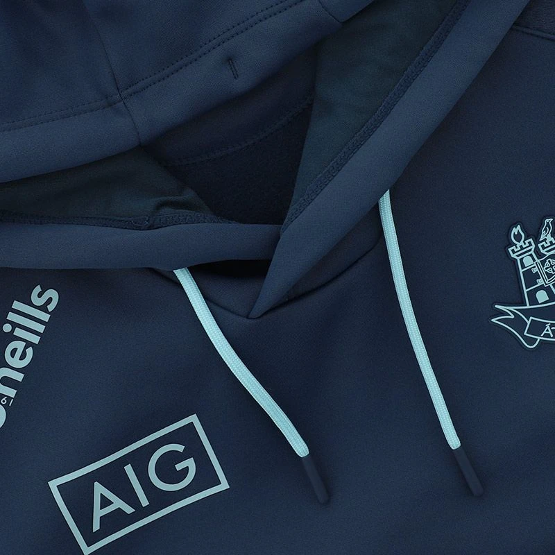 Dublin GAA Kids' Hogan Hooded Top Marine / Blue - Image 5