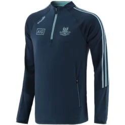 Dublin GAA Men's Hogan Brushed Half Zip Top Marine / Blue