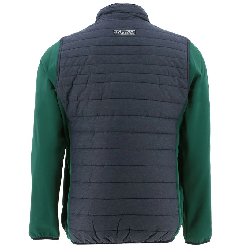 Men's Charley Éire Padded Jacket Marine / Green - Image 2