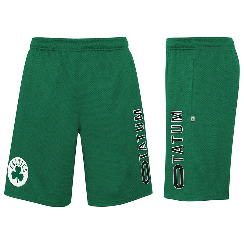 Men's Boston Celtics Jump Ball Short Green - Image 4