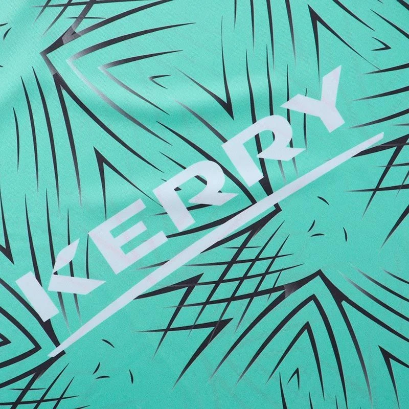 Kerry GAA Short Sleeve Training Top Green / Dark Grey - Image 4