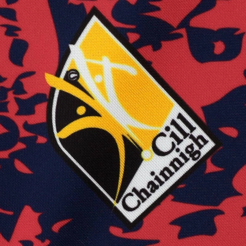 Kilkenny GAA Short Sleeve Training Top Marine / Red - Image 4