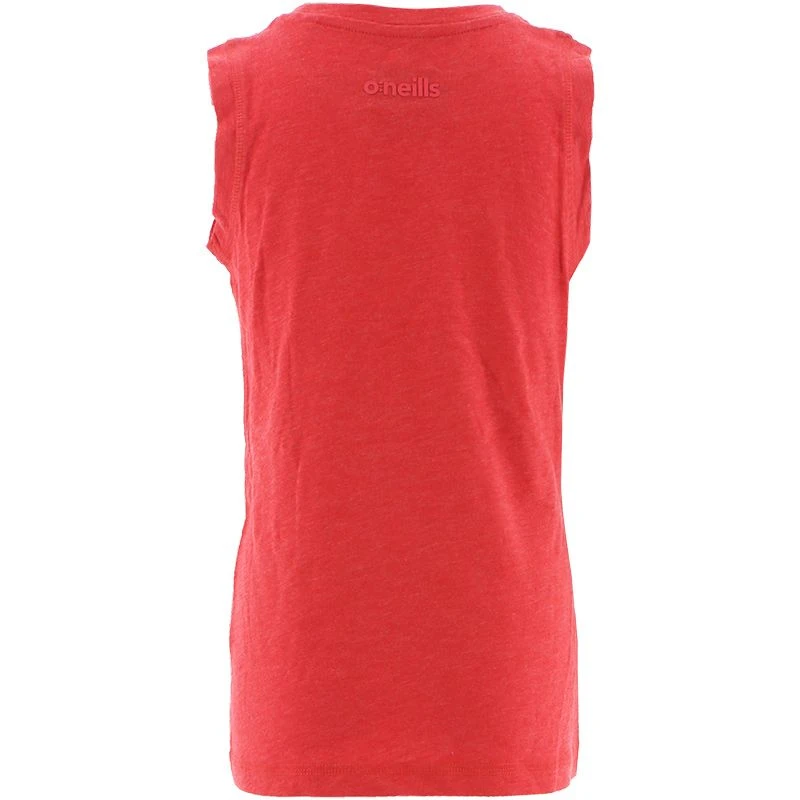 Down GAA Kids' Kingston Vest Top Red - Image 2