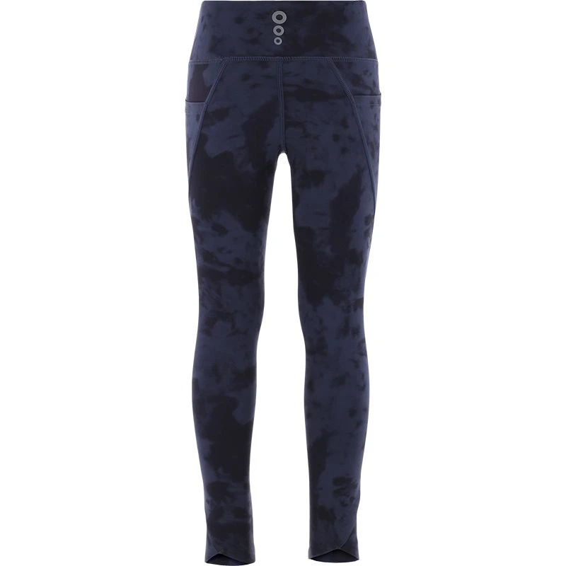 Kids' Kora 7/8 Leggings Marine / Silver - Image 2