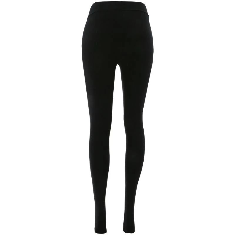 Women's Kourtney Cotton Leggings Black / White - Image 5