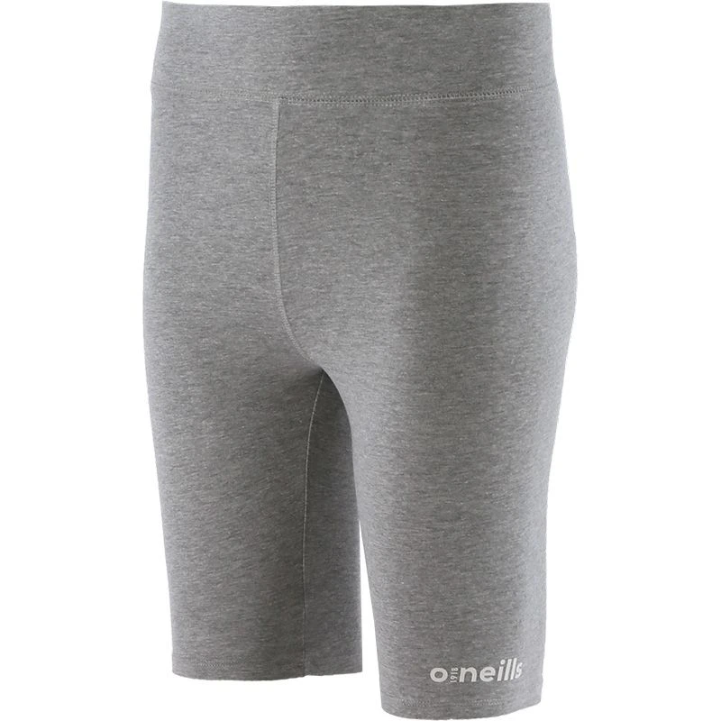 Women's Kourtney Cotton Cycling Shorts Grey / White - Image 2