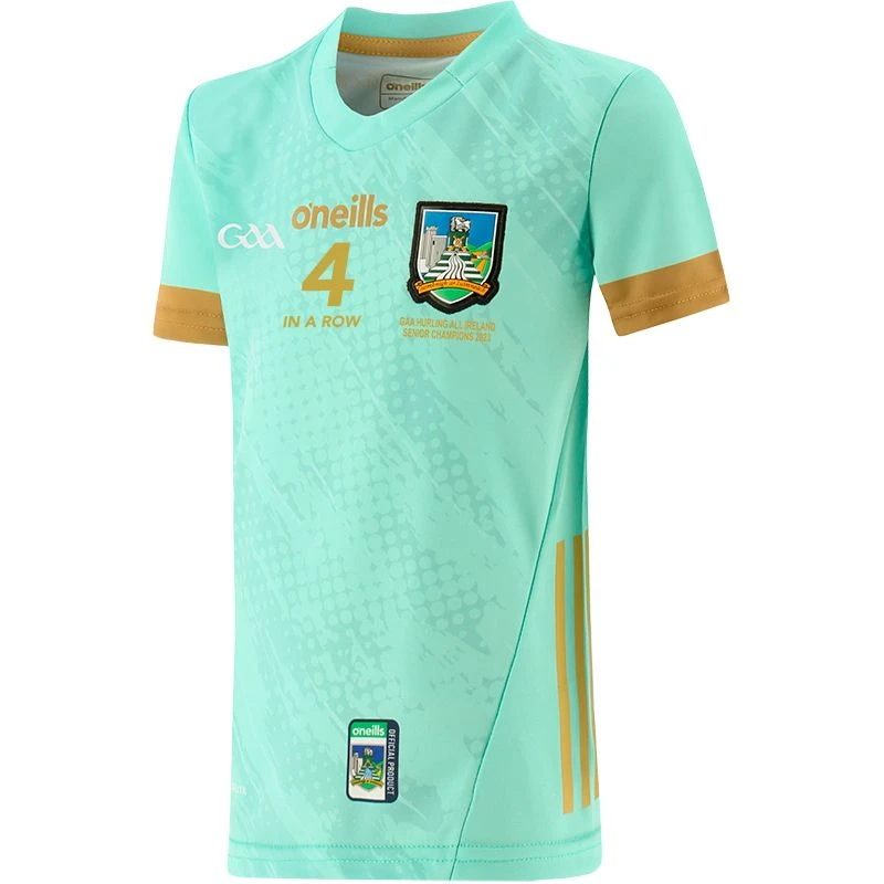 Limerick GAA Kids' '4 In A Row' Champions Goalkeeper Jersey 2023