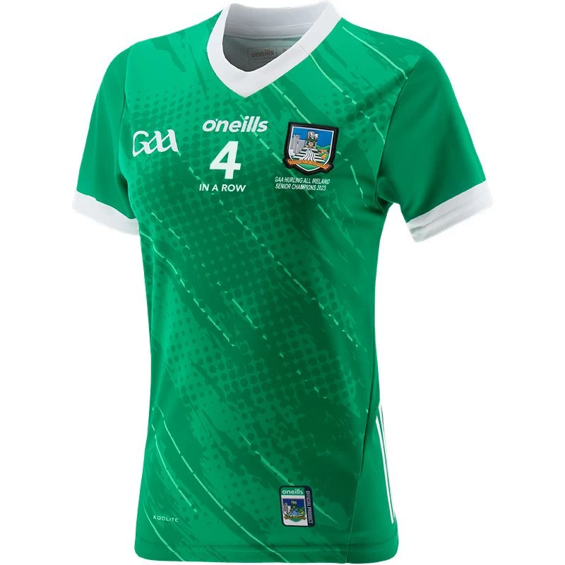 Limerick GAA Women's Fit '4 In A Row' Champions Jersey 2023