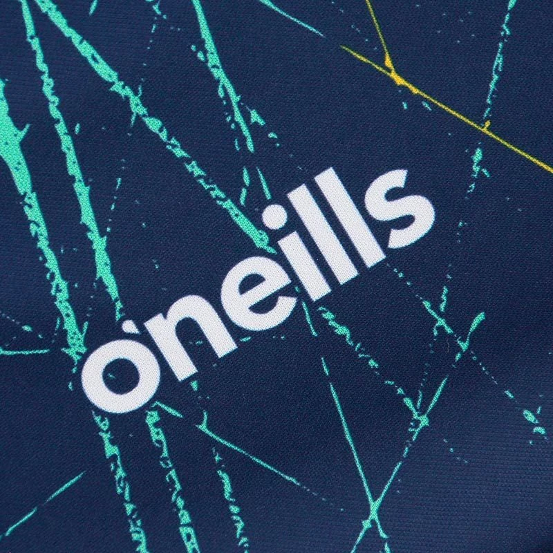 Limerick GAA Short Sleeve Training Top Marine / Green - Image 4