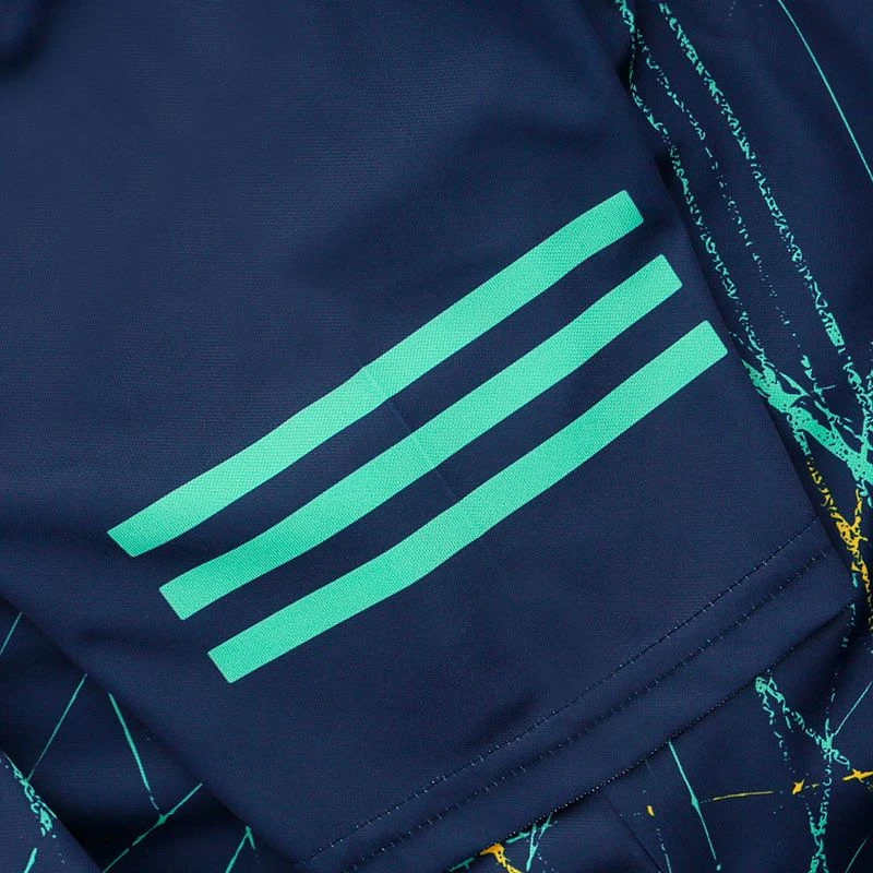 Limerick GAA Kids' Short Sleeve Training Top Marine / Green - Image 6