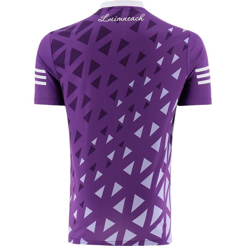 Limerick GAA Short Sleeve Training Top Purple - Image 2