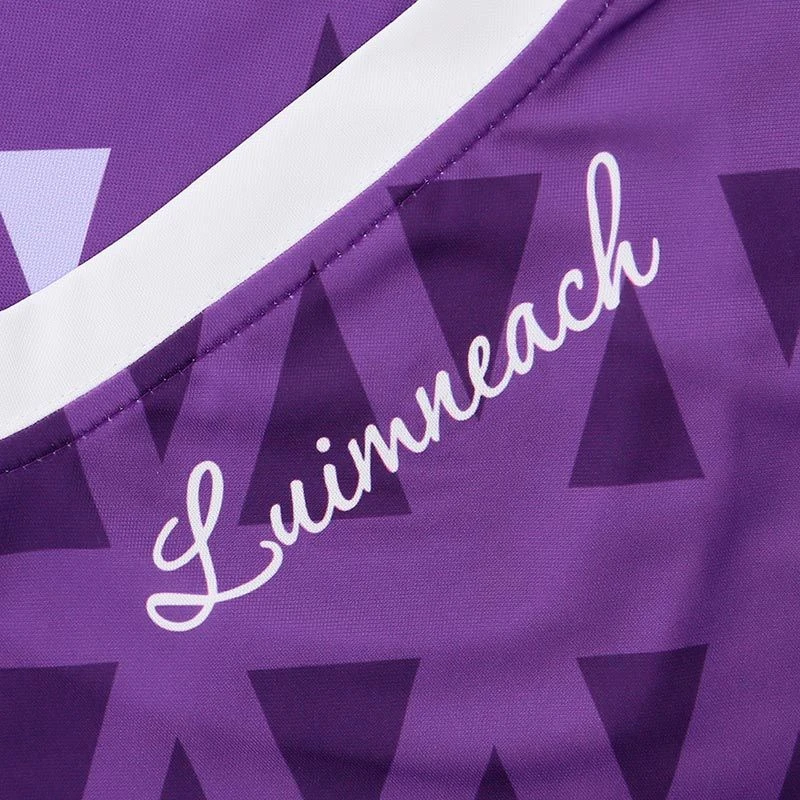 Limerick GAA Player Fit Short Sleeve Training Top Purple - Image 5