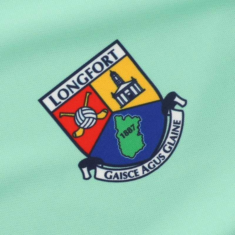 Longford GAA Player Fit Short Sleeve Training Top Mint - Image 3