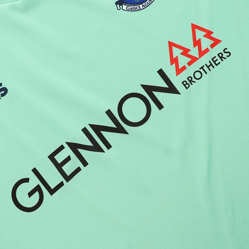 Longford GAA Player Fit Short Sleeve Training Top Mint - Image 4