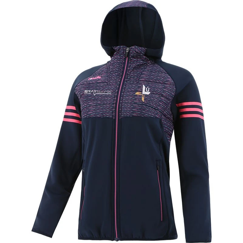 Louth GAA Kids' Harlem Light Weight Padded Jacket Marine / Pink