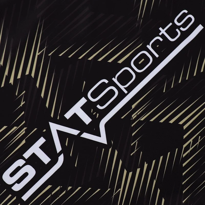 Louth GAA Player Fit Short Sleeve Training Top Black / Gold - Image 5