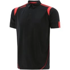 Kids' Loxton Polo Shirt Black / Red