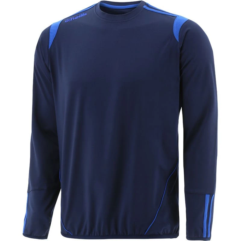 Men's Loxton Brushed Crew Neck Top Marine / Royal