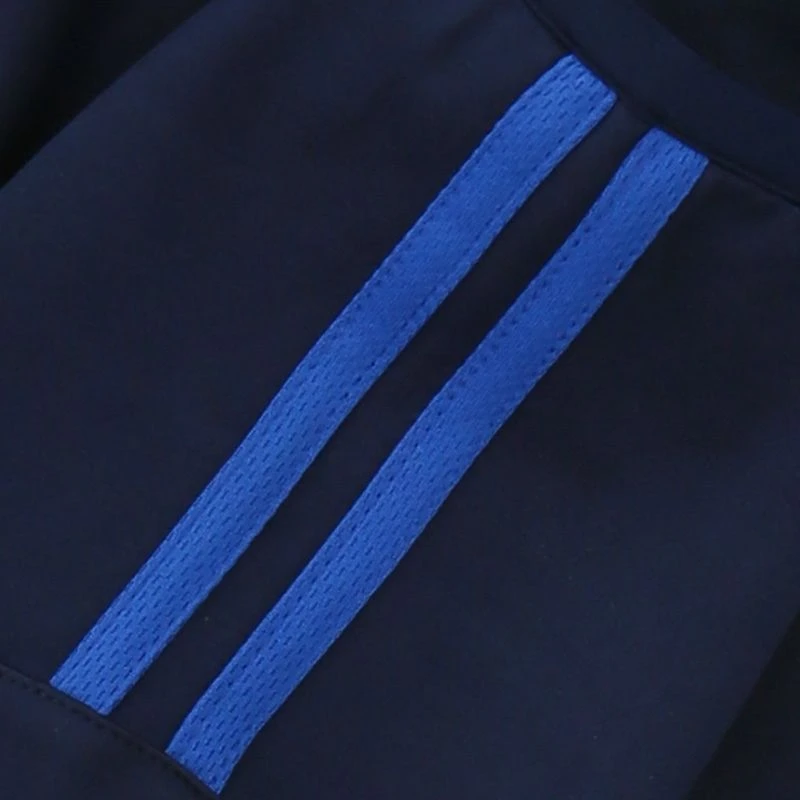 Men's Loxton Brushed Crew Neck Top Marine / Royal - Image 4