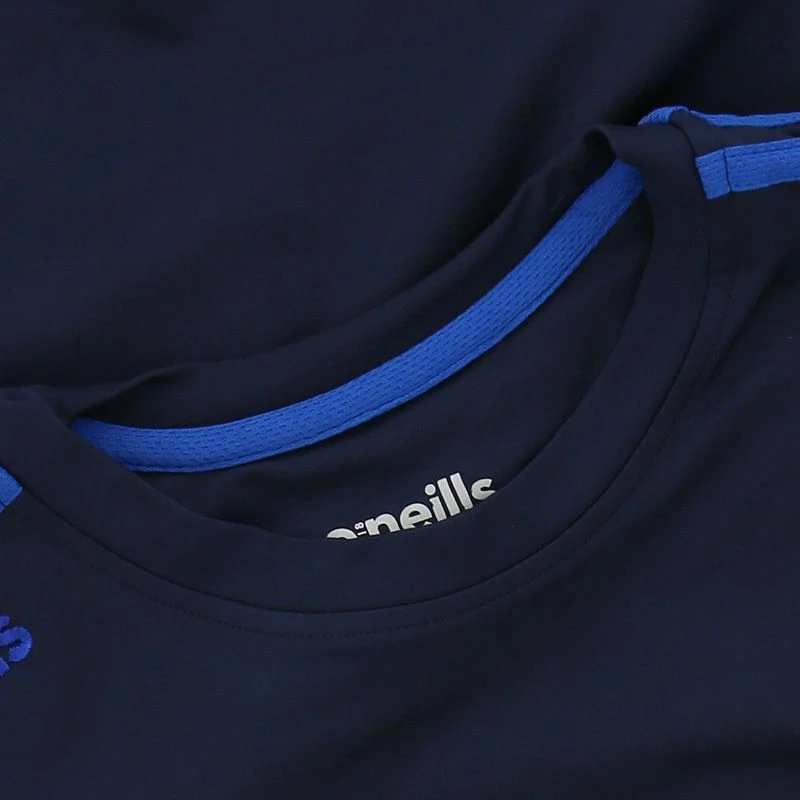 Men's Loxton Brushed Crew Neck Top Marine / Royal - Image 7