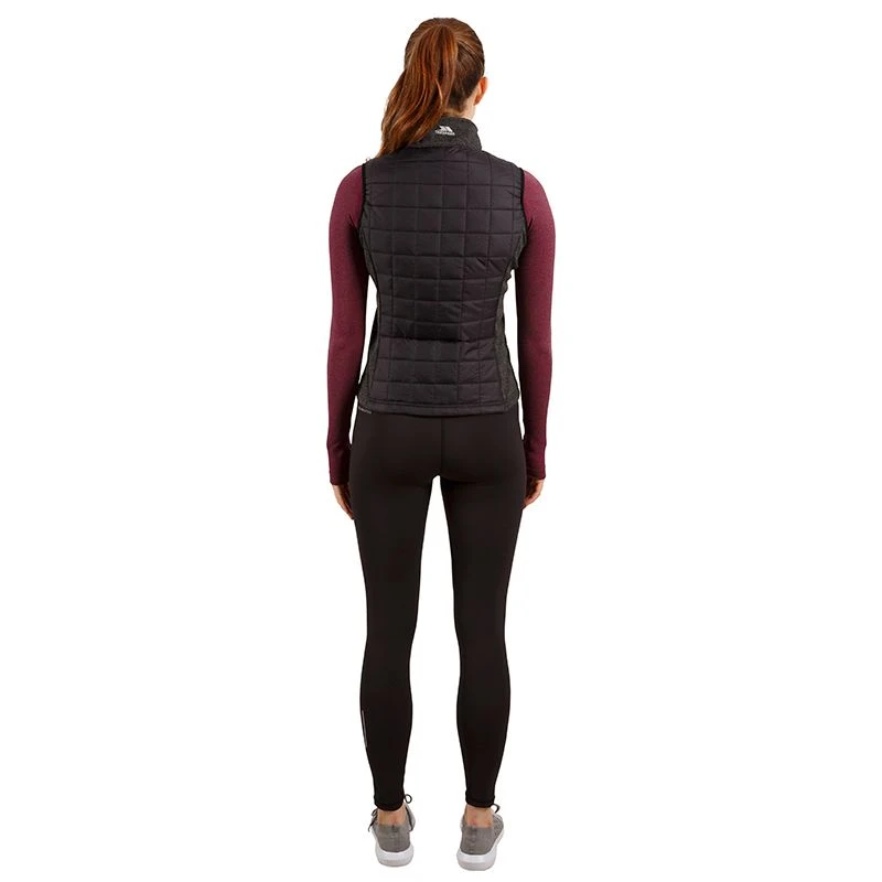 Trespass Women's Lyla Padded Gilet Black - Image 2