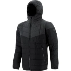 Men's Maddox Hooded Padded Jacket Black