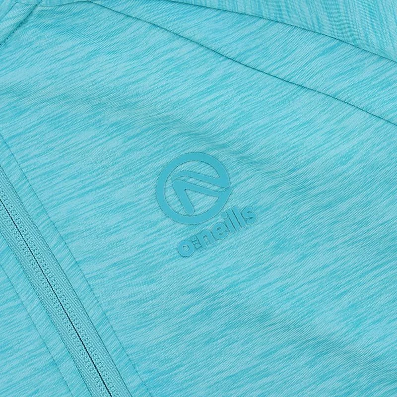 Women's Madison Brushed Half Zip Top Blue - Image 3