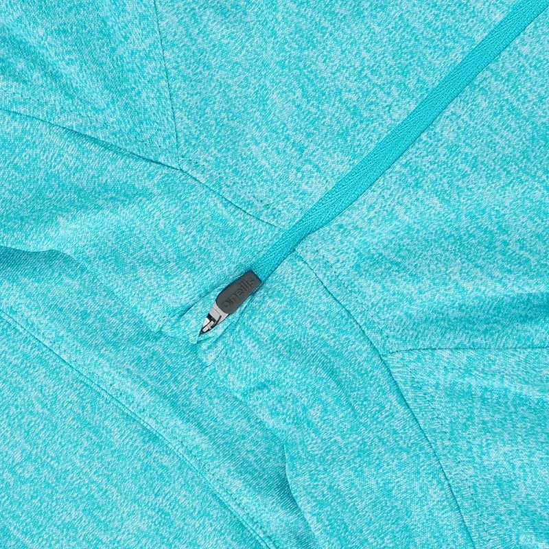 Women's Madison Half Zip Midlayer Top Blue - Image 5