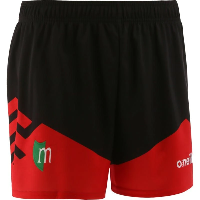 Mayo GAA Kids' Training Shorts Black / Red