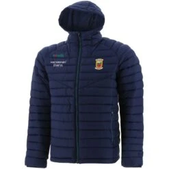 Mayo GAA Men's Harlem Hooded Padded Jacket Marine / Bottle / Red