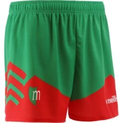 Mayo GAA Training Shorts Green / Red
