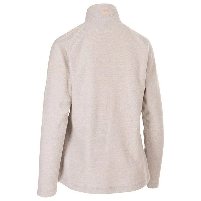 Trespass Women's Meadows Half Zip Fleece Pale Grey - Image 2
