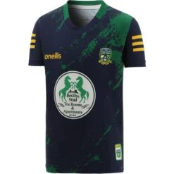 Meath GAA Kids' Short Sleeve Training Top Marine