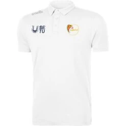 Carlow GAA Men's Pima Cotton Polo Shirt White