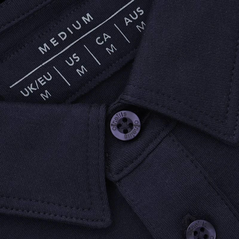 Dublin GAA Men's Pima Cotton Polo Shirt Marine - Image 4