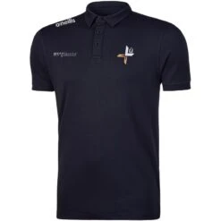 Louth GAA Men's Pima Cotton Polo Shirt Marine