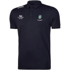 Monaghan GAA Men's Pima Cotton Polo Shirt Marine