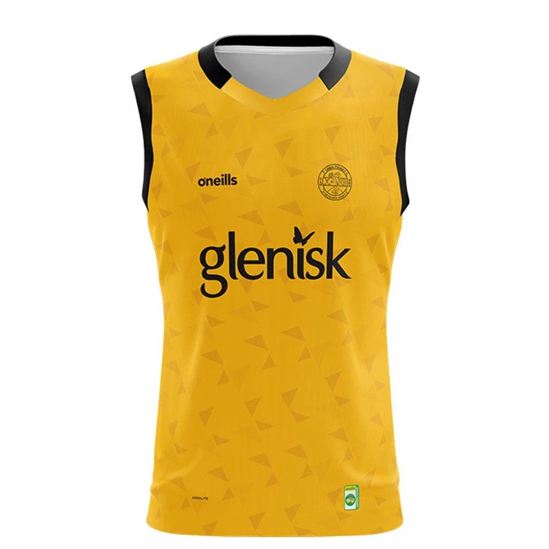Offaly GAA Hurling Training Vest Amber
