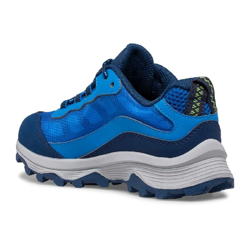 Merrell Kids' Moab Speed Low Waterproof GS Runners Blue - Image 2