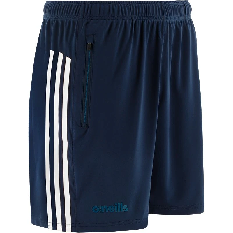 Monaghan GAA Men's Dolmen Training Shorts Marine / Blue / White - Image 2