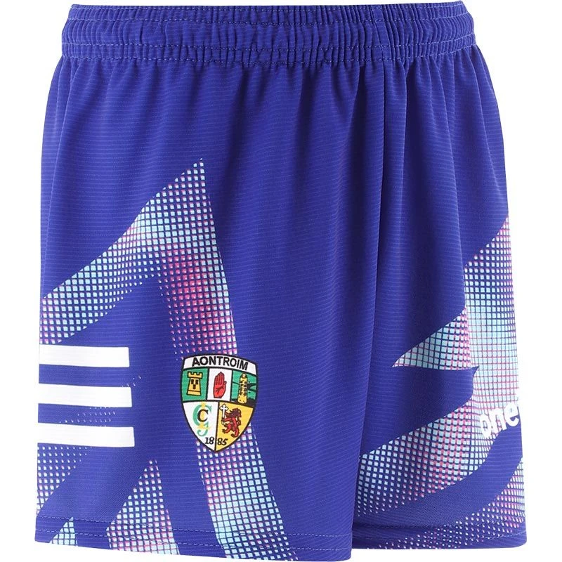 Antrim GAA Kids' Training Shorts Royal