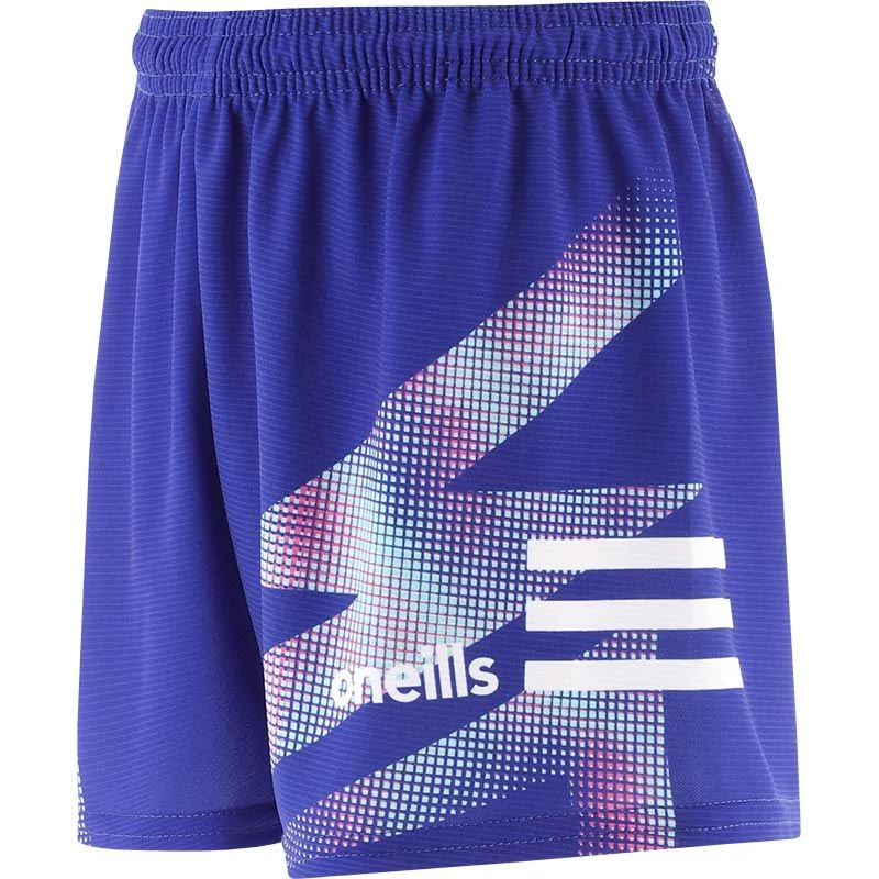 Antrim GAA Kids' Training Shorts Royal - Image 2