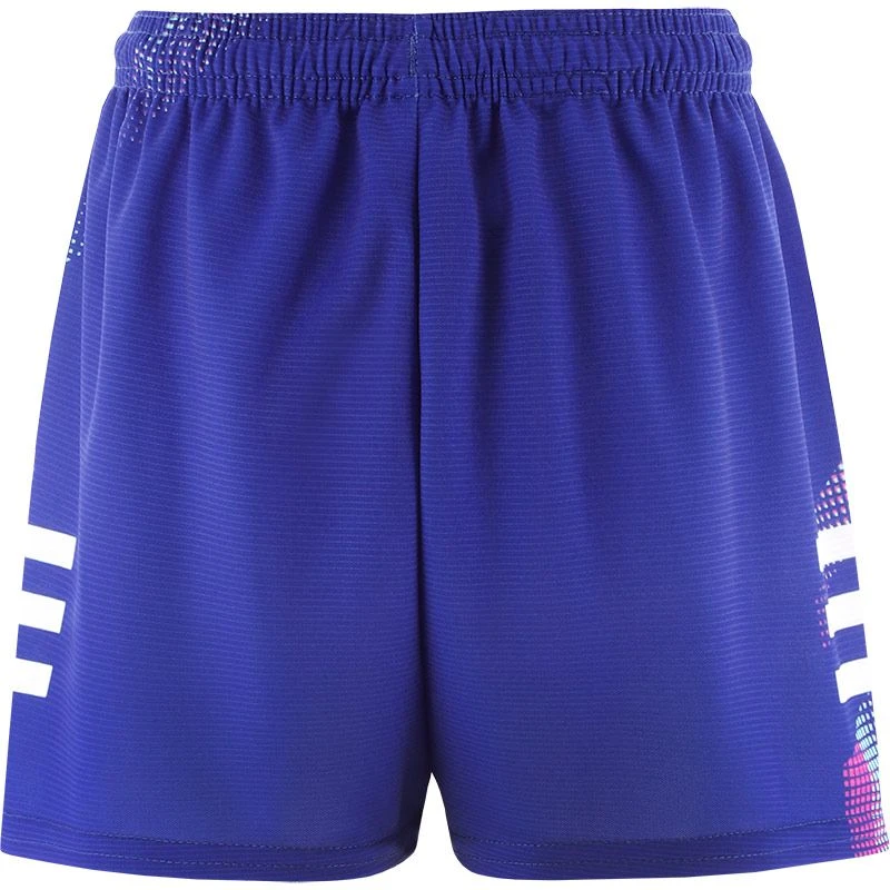 Antrim GAA Kids' Training Shorts Royal - Image 3