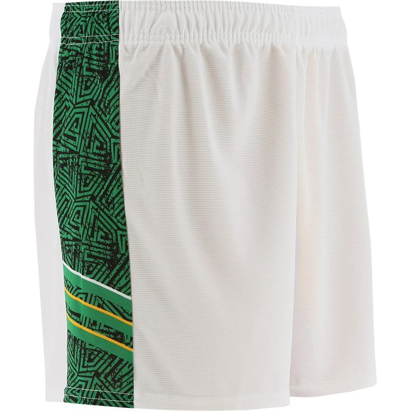 Kids' Mourne Shorts White / Green Shadow / Amber